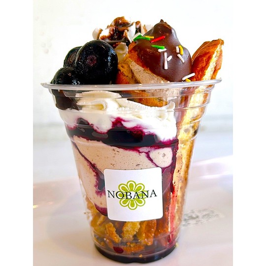 チョコパフェ NOBANA｜静岡県浜松市中央区にあるフルーツたっぷりの