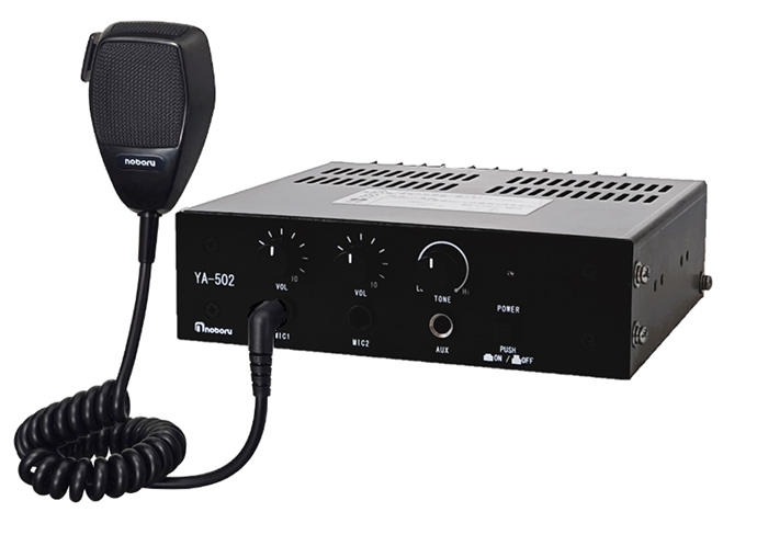 YA-502 車載用アンプノボル電機 | メガホン、拡声器はノボル電機