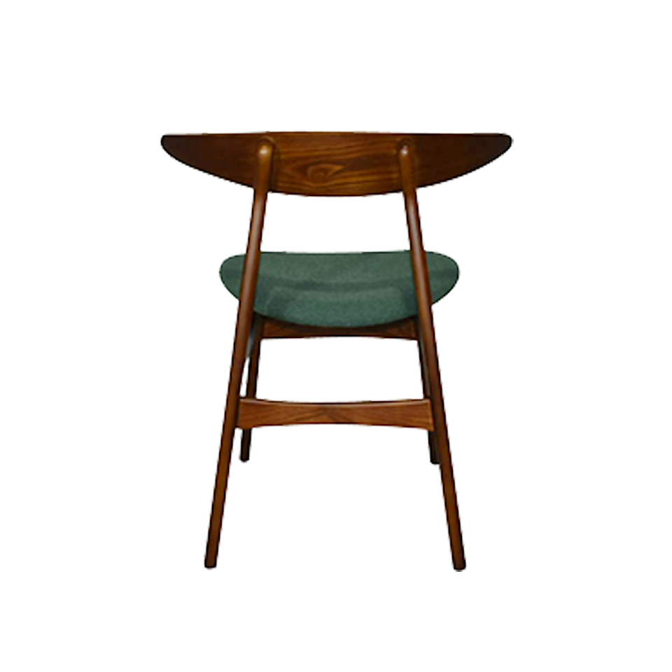 チェアRY54【送料無料】ウォールナット/6ダークグリーン | NOCE