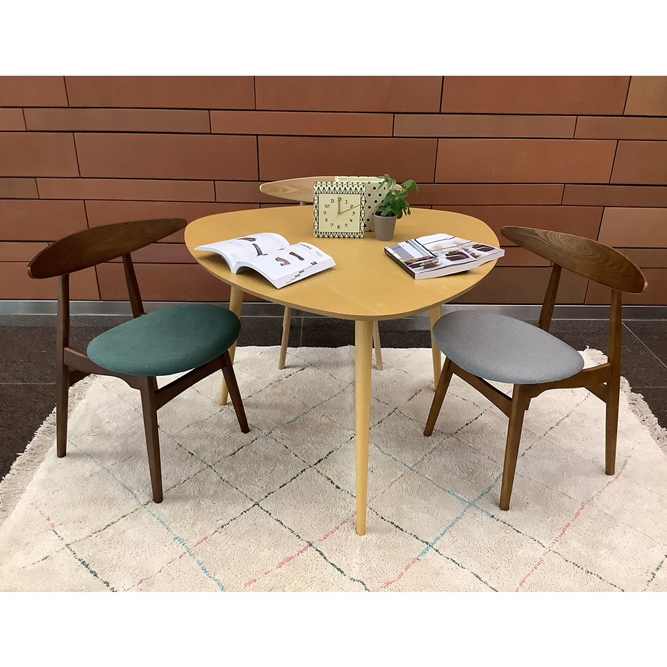 チェアRY54【送料無料】ウォールナット/ダークグレー | NOCEノーチェ