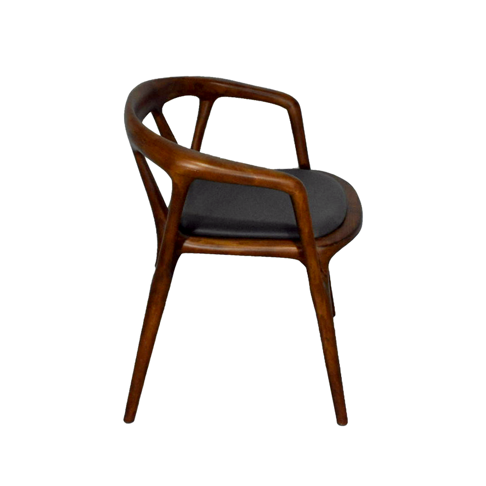 チェアWD1866【送料無料】ダークブラウン/グレー | NOCEノーチェ 家具