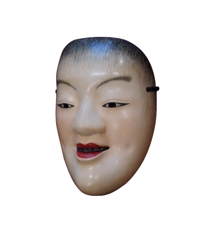 能面 慈童（じどう）・Jidou | 能面師 樋口玄正能面ギャラリー