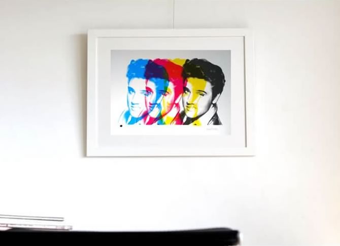 Russel Marshall エルビス・プレスリーのアート＆ポスターを販売 ー