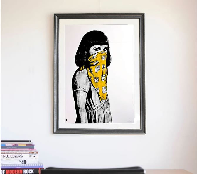 Kitty Riot by DOLK Reed Projects Gallery限定9枚のみ制作のアート