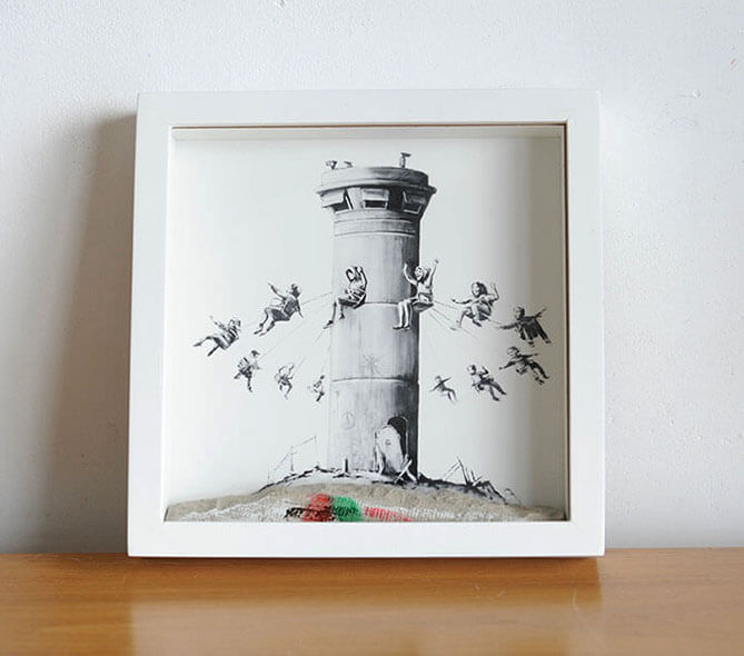 バンクシー THE WALLED OFF HOTEL 販売証明レシート付 Banksy