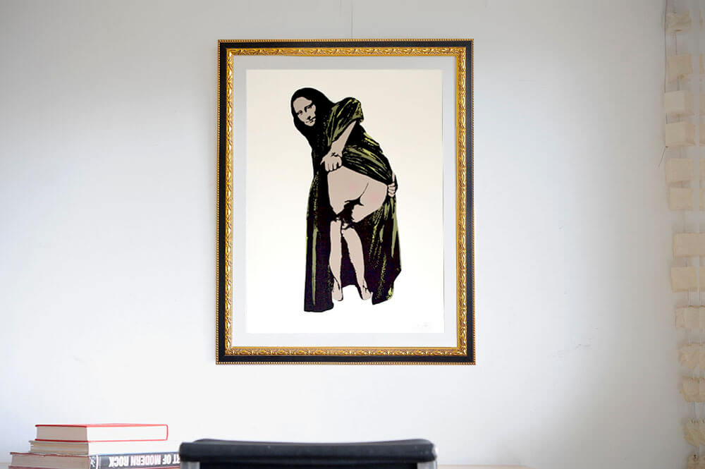 Moona Lisa - Nick Walkerのグラフティアート＆ポスターを販売 ー