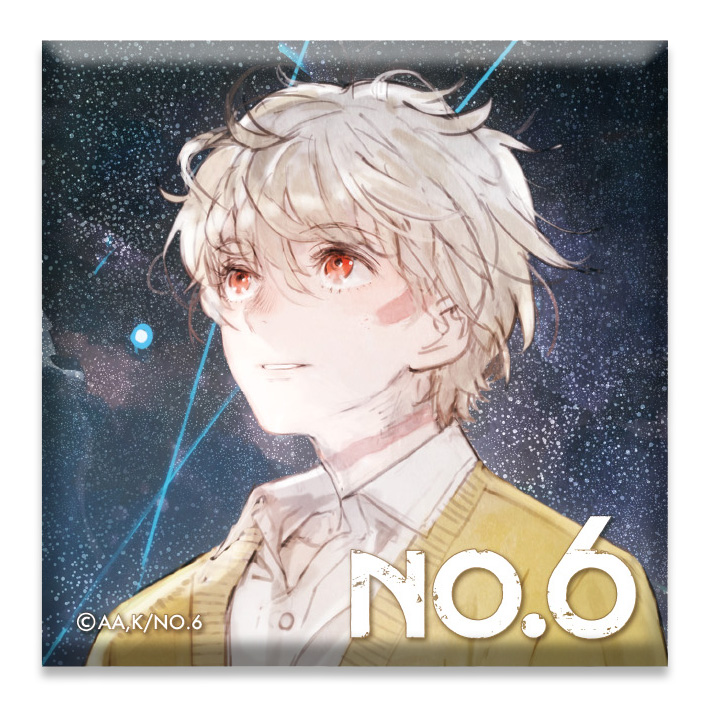 NO.6 » ＜再販＞☆限定☆NO.6 スクエア缶バッジセット 紫苑＆ネズミ 10