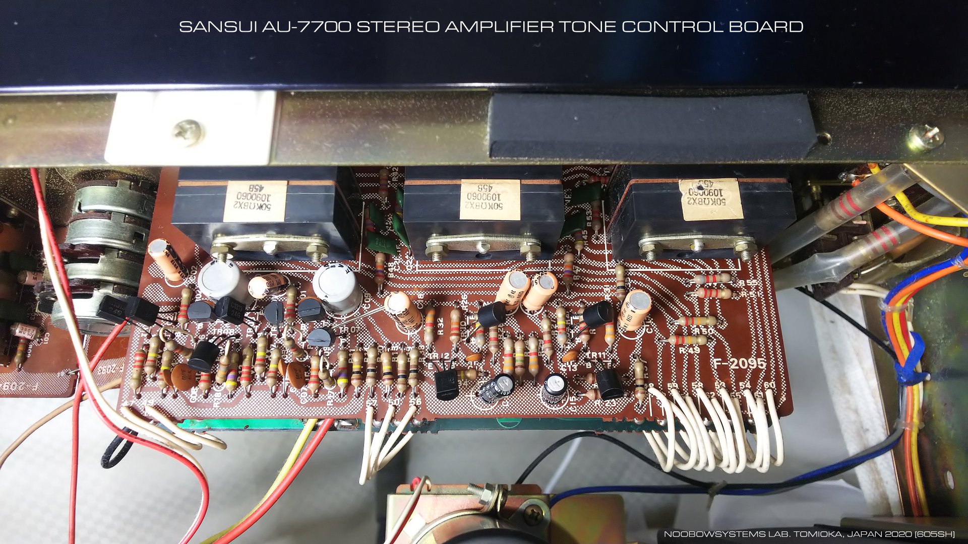 Sansui AU-7700 Stereo Amplifier : Back To Life Again
