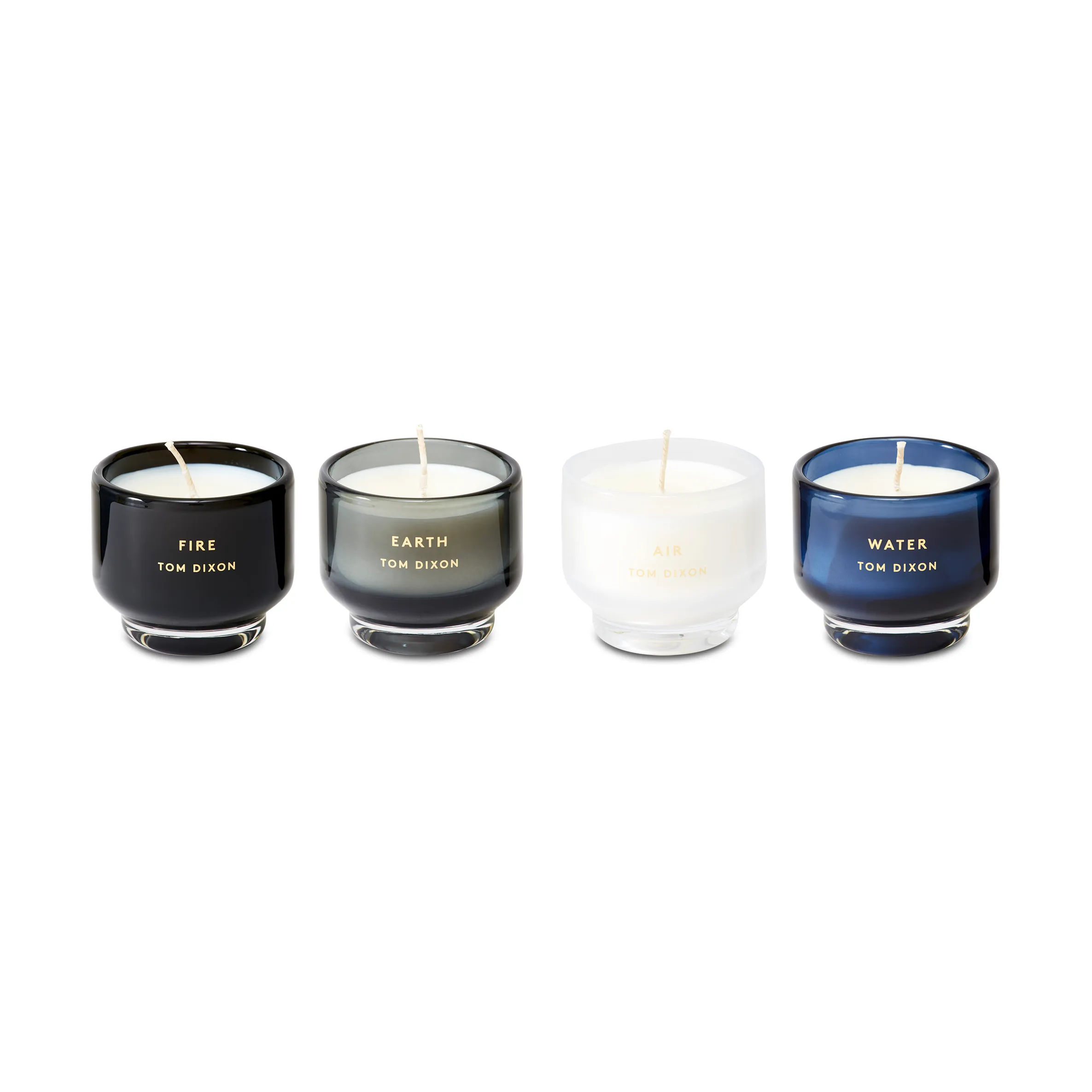 Elements scented candle gift set 4 pieces from Tom Dixon