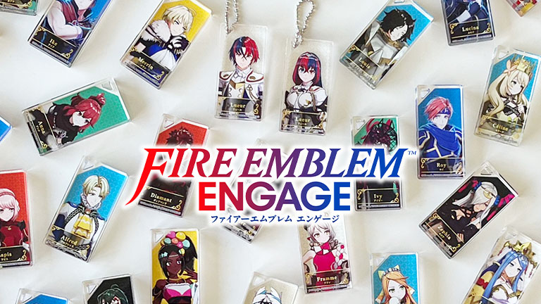 ファイアーエムブレム エンゲージ』アクリルブロックキーホルダーが4月