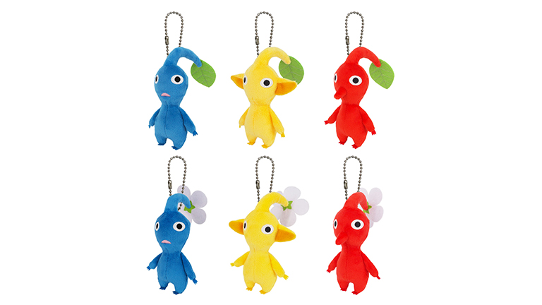 花も！葉も！選べる！三英貿易より「ピクミン ぬいぐるみマスコット