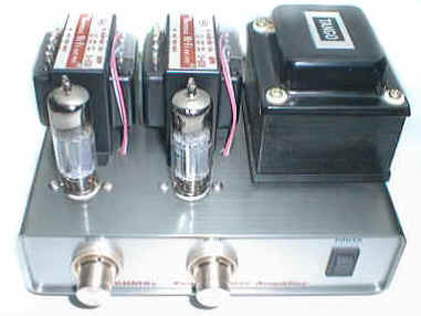Super triode connection Ver.1 6BM8 single ended. stereo power