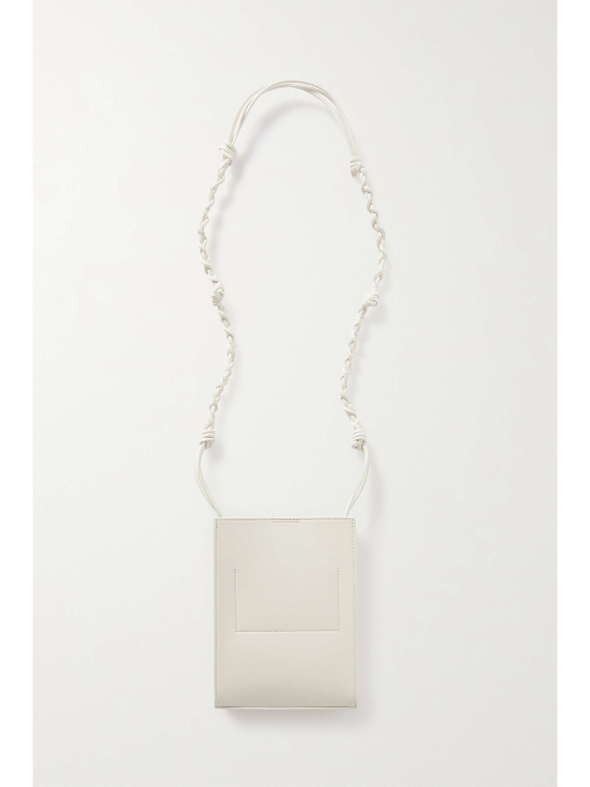 JIL SANDER Tangle small leather shoulder bag | NET-A-PORTER