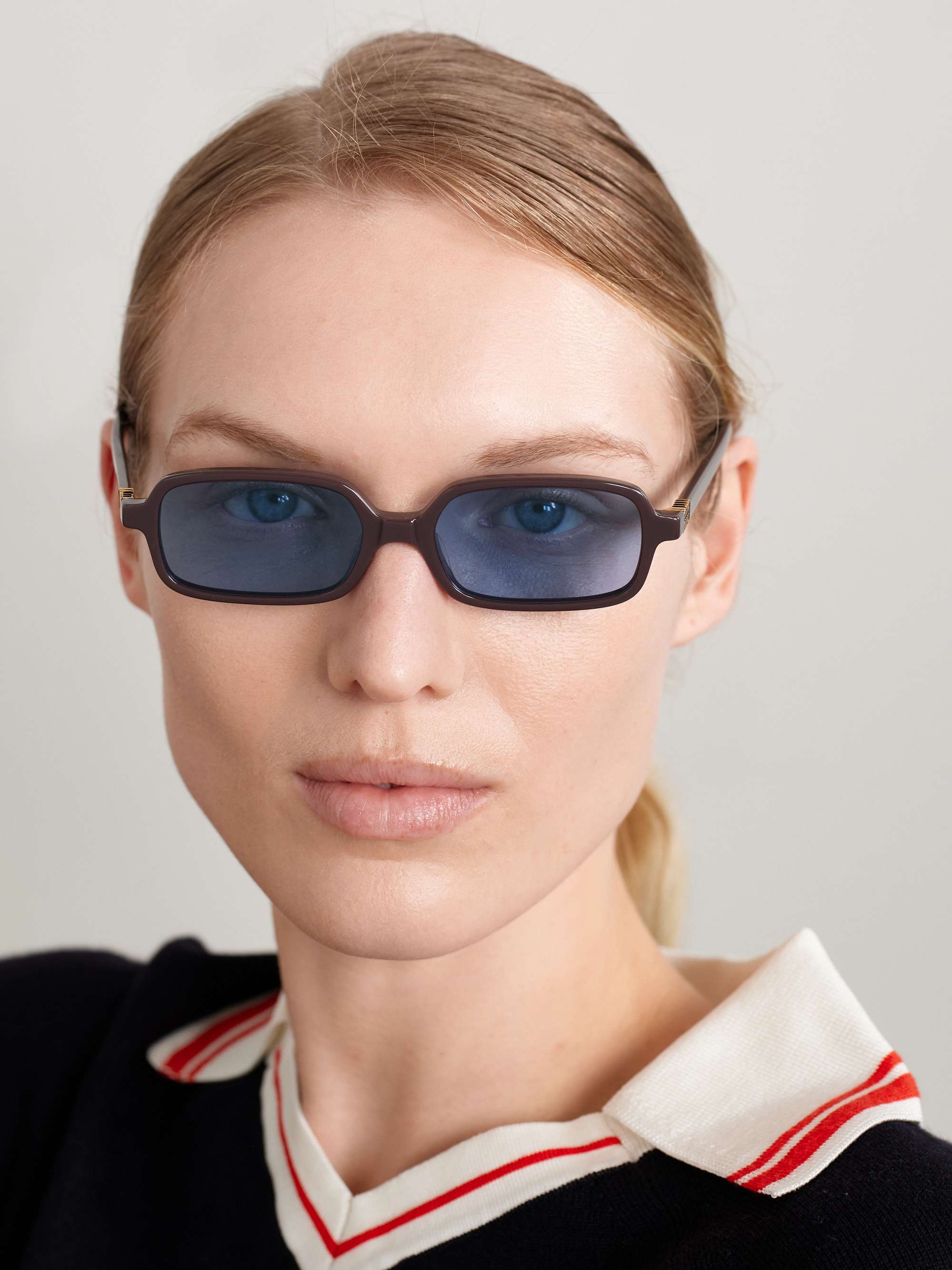 MIU MIU Rectangular-frame acetate sunglasses | NET-A-PORTER