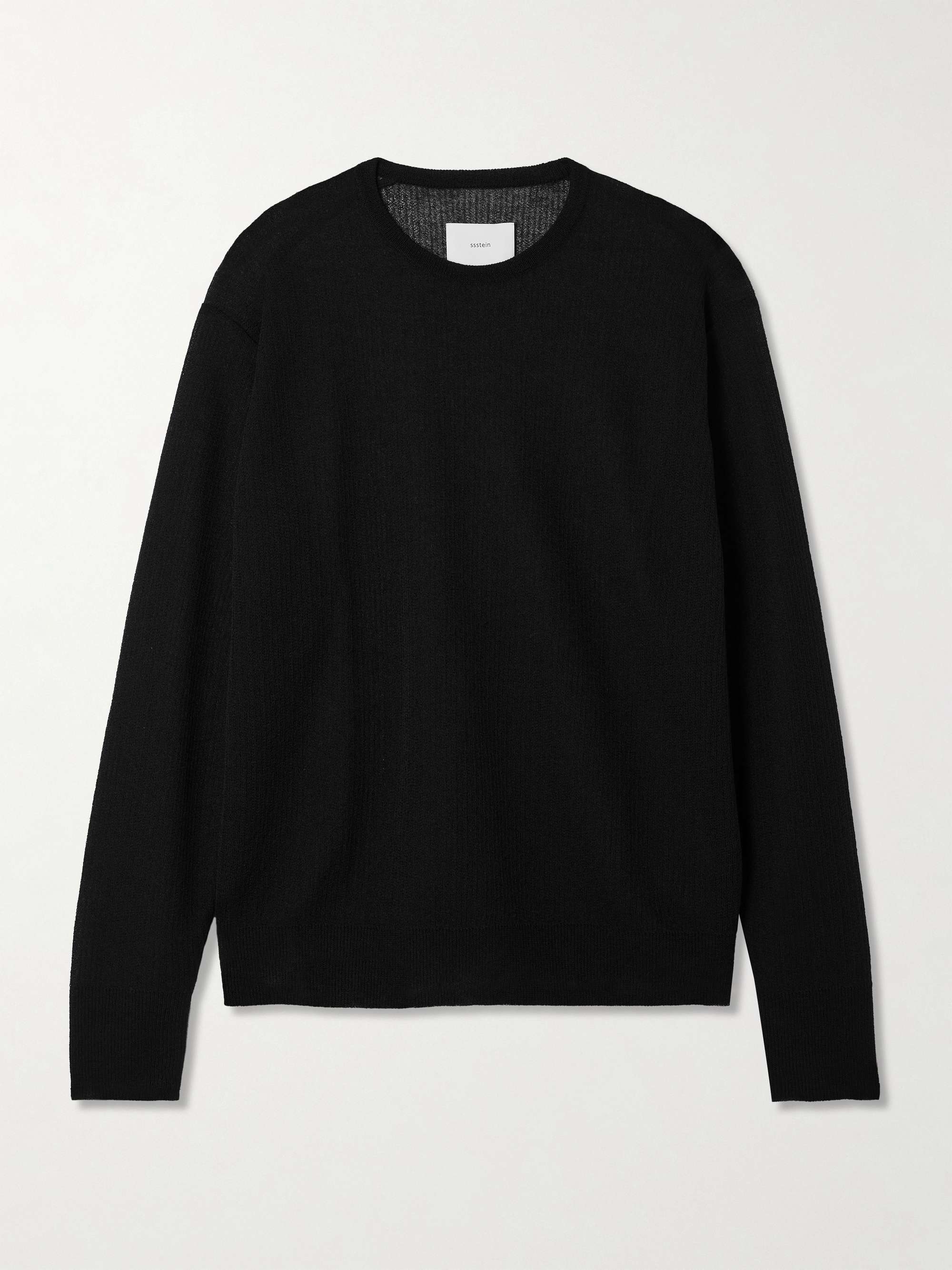 SSSTEIN Pleated wool-twill wide-leg pants | NET-A-PORTER