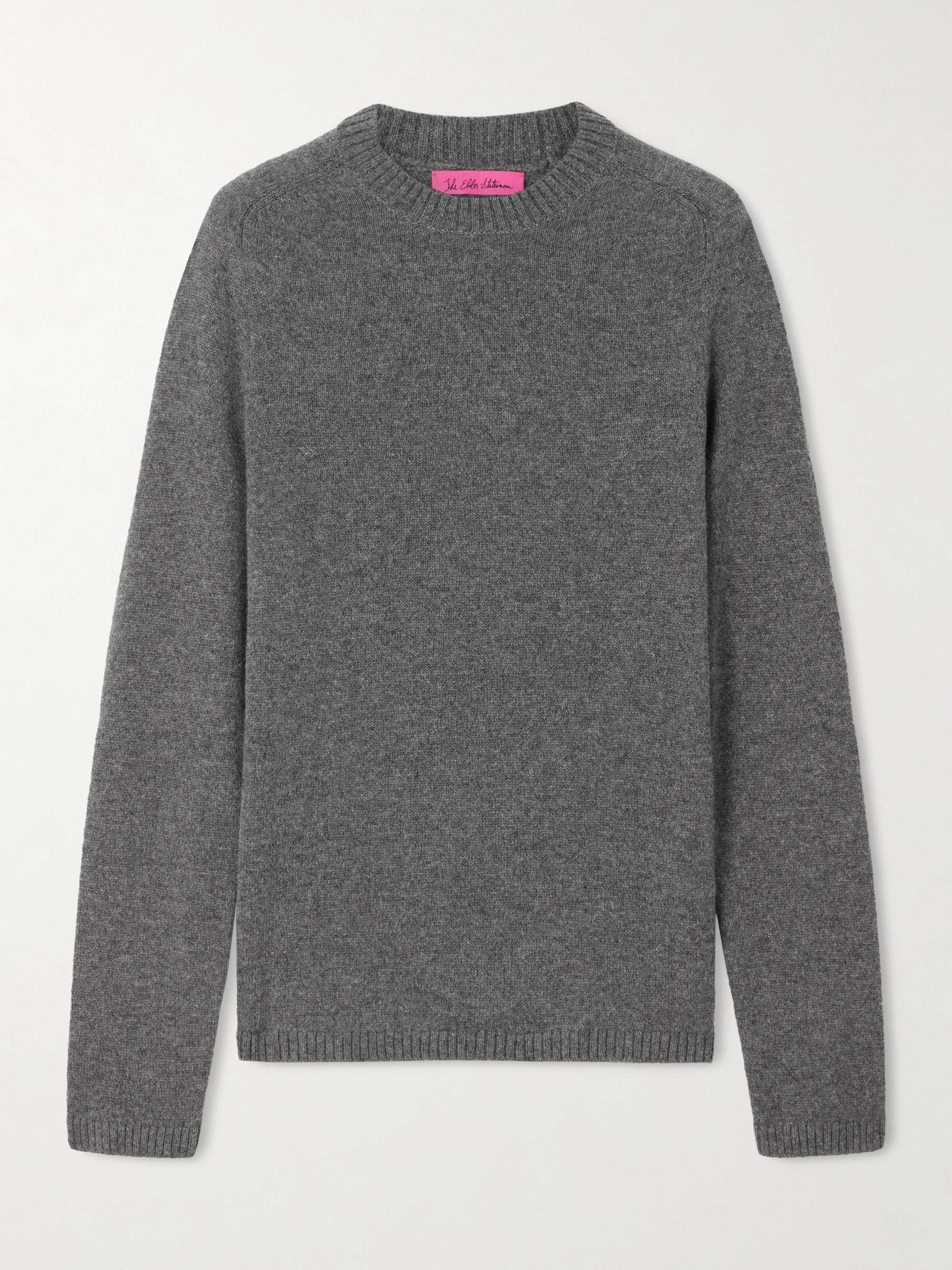 THE ELDER STATESMAN Laurel cashmere sweater | NET-A-PORTER