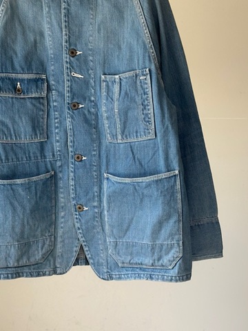 KAPITAL (キャピタル) 12ozデニム CACTUSカバーオール(中色加工) s.t.c