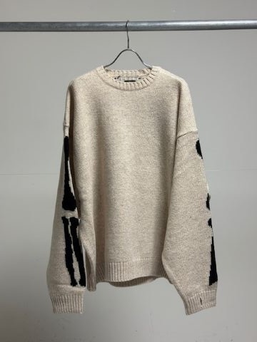 KAPITAL (キャピタル) 5G ウール BONEクルーセーターキナリ s.t.c