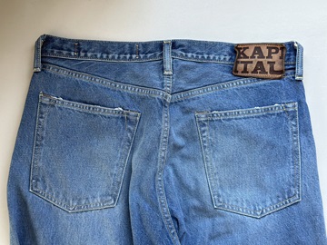 KAPITAL (キャピタル) 14ozデニム 5P モンキーCISCO（3year加工