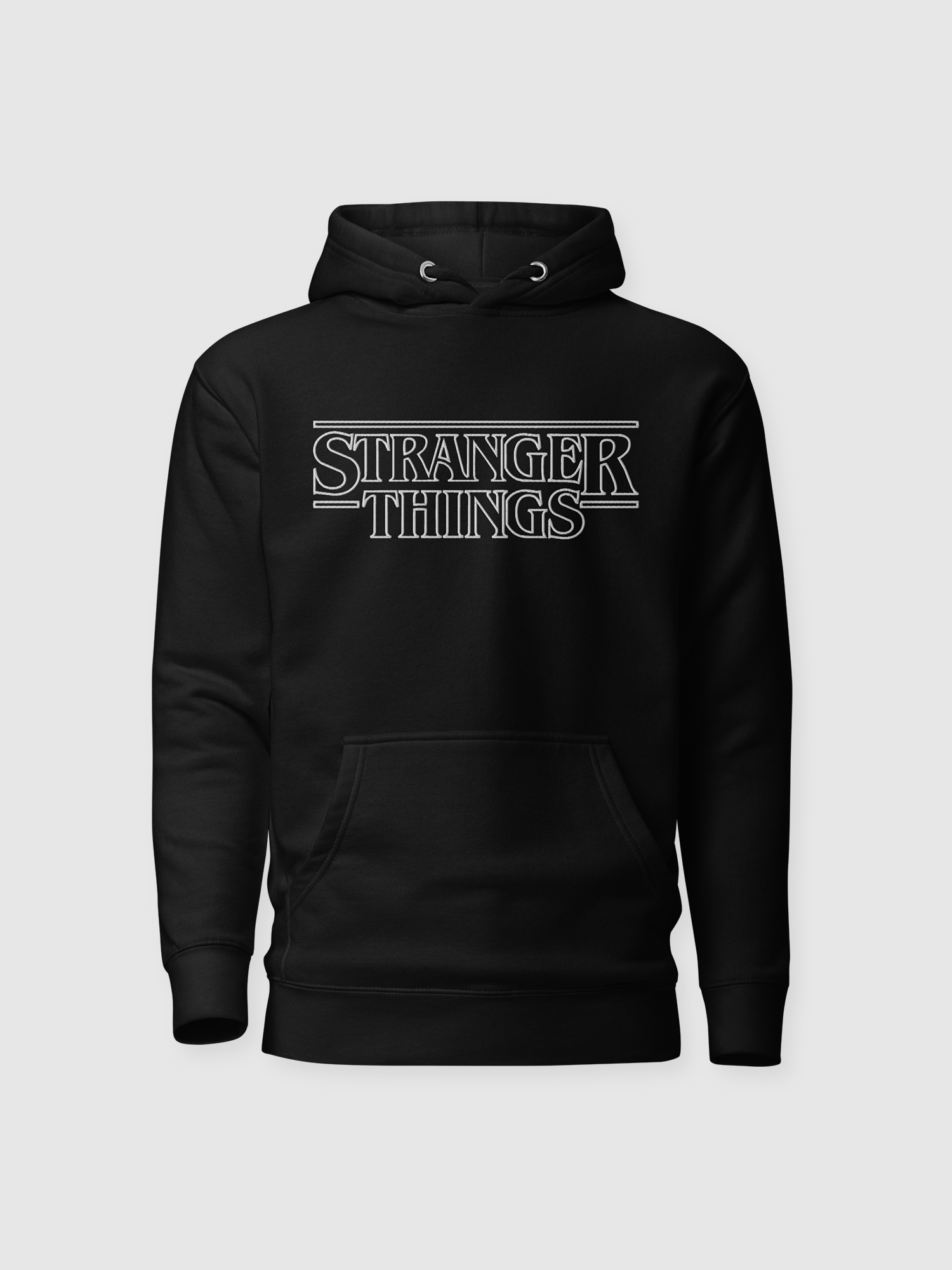 Stranger Things Upside Down Hoodie - Black | Netflix Shop