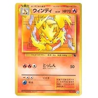 ウインディ LV.35(ゼニガメマーク) [旧裏面] No.059 イントロパック