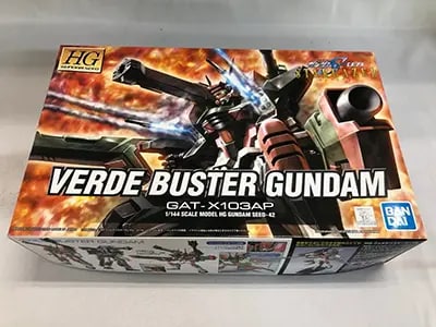 買取】1/144 HG GAT-X103AP ヴェルデバスターガンダム 「機動戦士