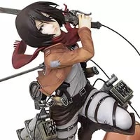 買取】ミカサ・アッカーマン ラストワン賞 リアルフィギュア 一番くじ