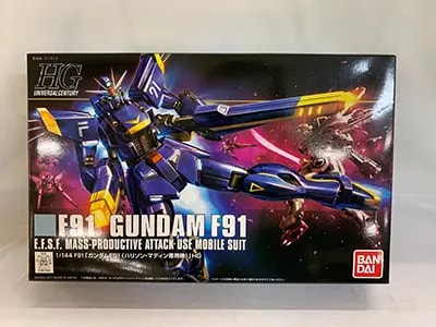 買取】MG 1/100 F91 ハリソン・マディン専用 ガンダムF91 (機動戦士