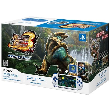 買取】PSP-3000 モンスターハンターポータブル3rd 新米ハンターズ