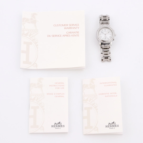 HERMES - 仕上済 -ヴィンテージ エルメス クリッパークロノ CL1.310