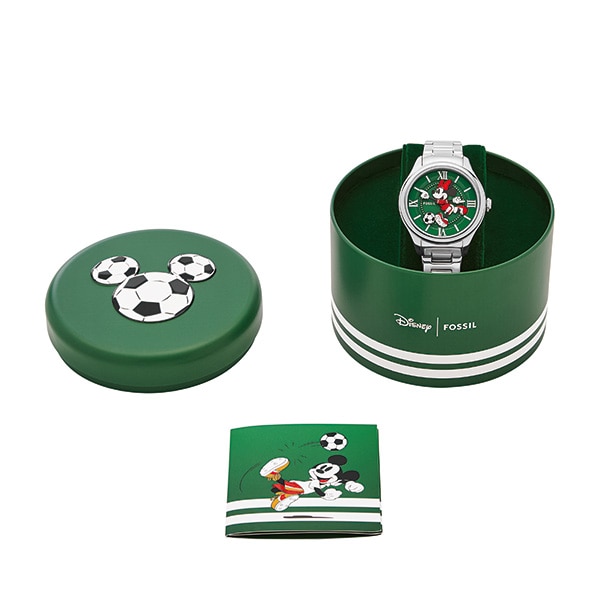 Fossil MICKEY AND FRIENDS サッカー LE1201 クォーツ レディース