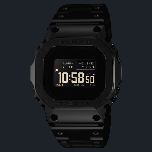 G-SHOCK フルメタル GMW-BZ5000D-1JF Bluetooth搭載 デジタル 電波