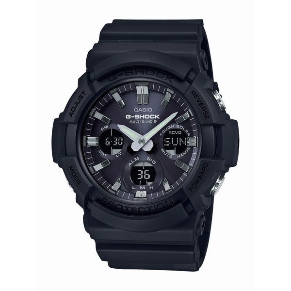 G-SHOCK BASIC GAW-100-1AJF 電波ソーラー(シルバー): G-SHOCK