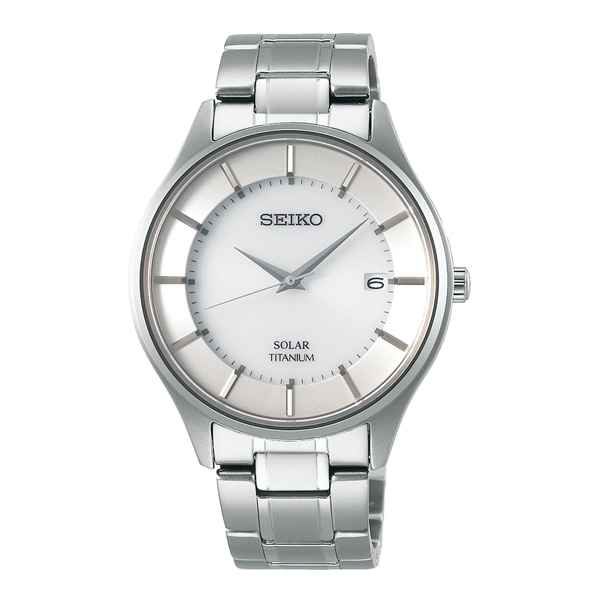 SEIKO SELECTION SBPX101 ソーラーメンズ(シルバー): SEIKO - チック