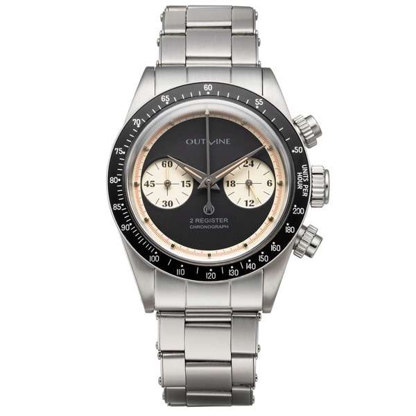 OUTLINE アウトライン×チックタック 2レジスタークロノ YK20232-1WH