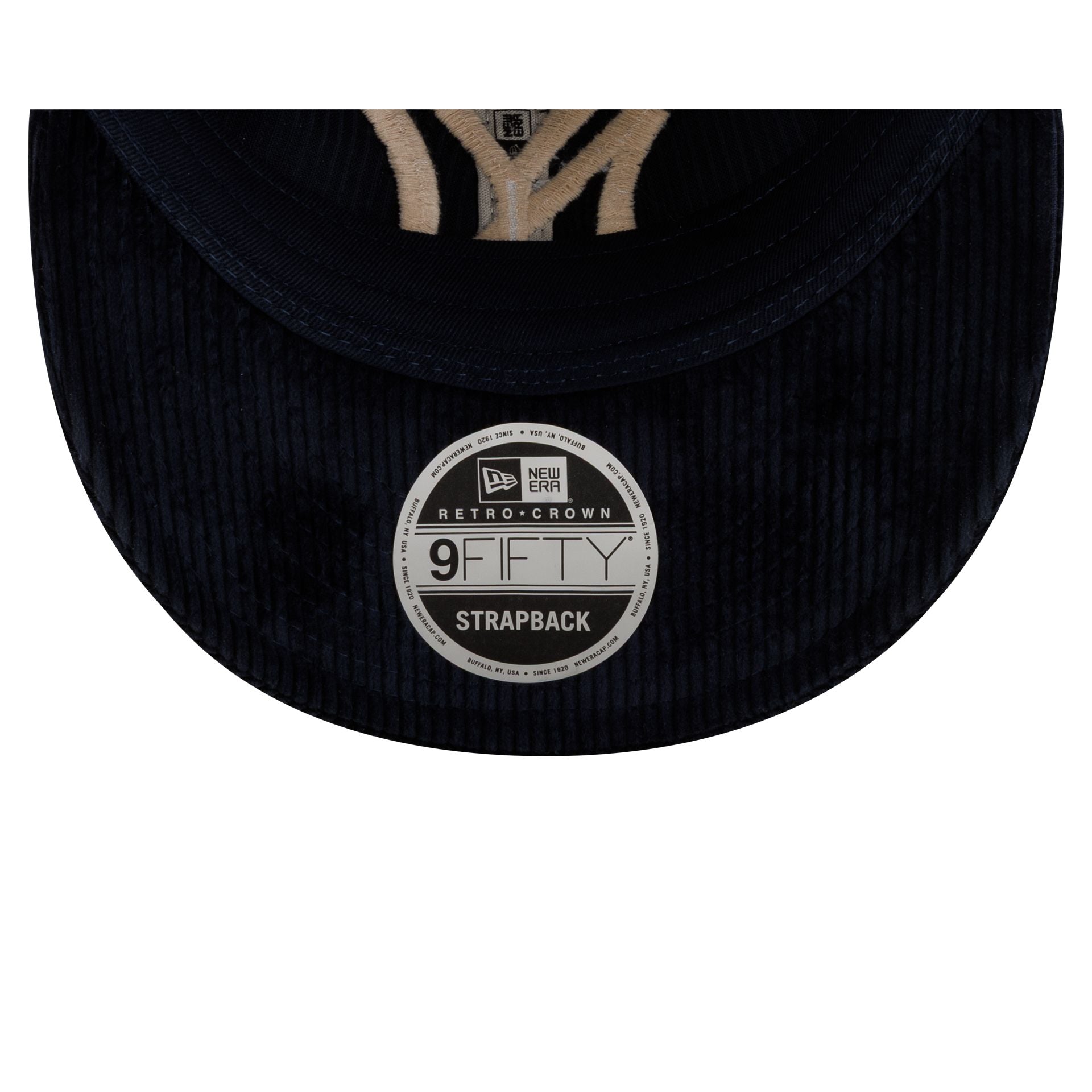 Ralph Lauren x New York Yankees Navy Corduroy Retro Crown 9FIFTY