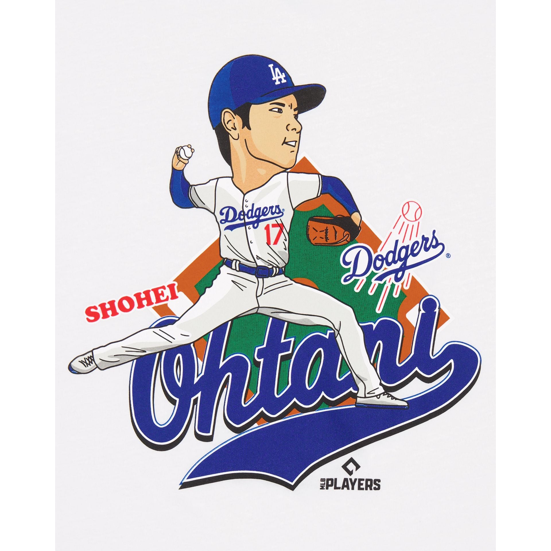 Los Angeles Dodgers Shohei Ohtani White T-Shirt – New Era Cap