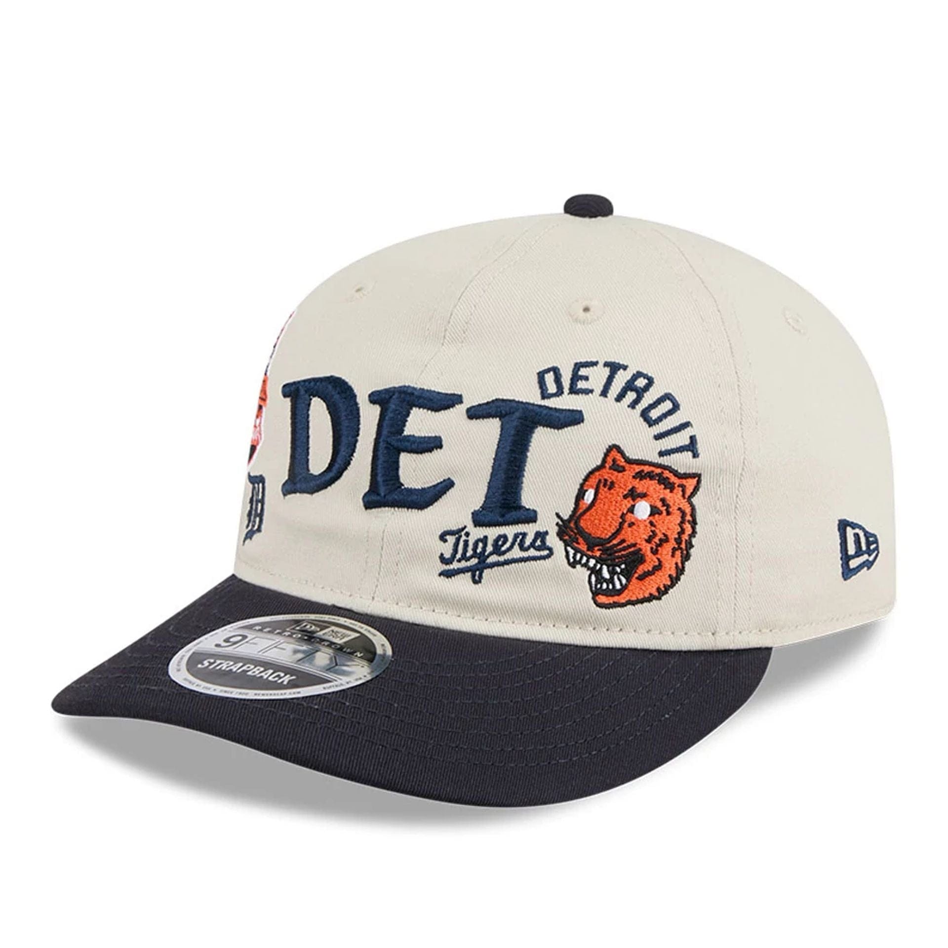 MLB Scatter Detroit Tigers Light Beige Retro Crown 9FIFTY Cap | NEC EU