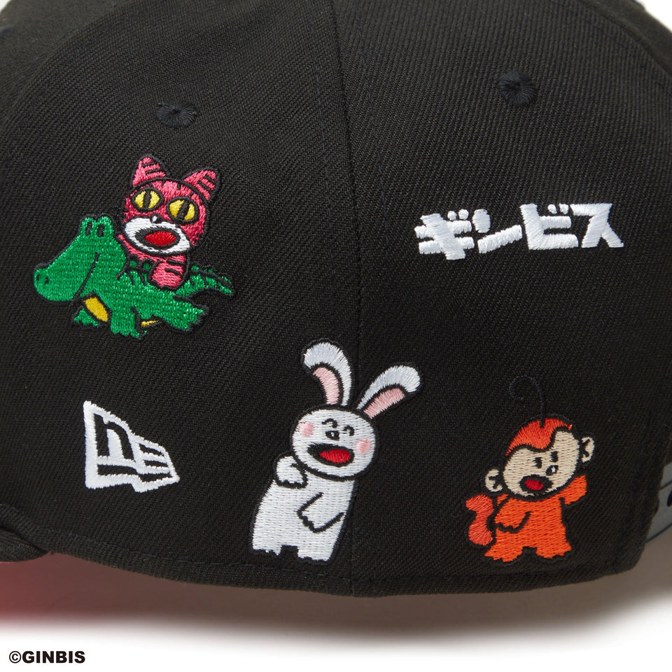 9FIFTY たべっ子どうぶつ オールオーバー ブラック | ニューエラ