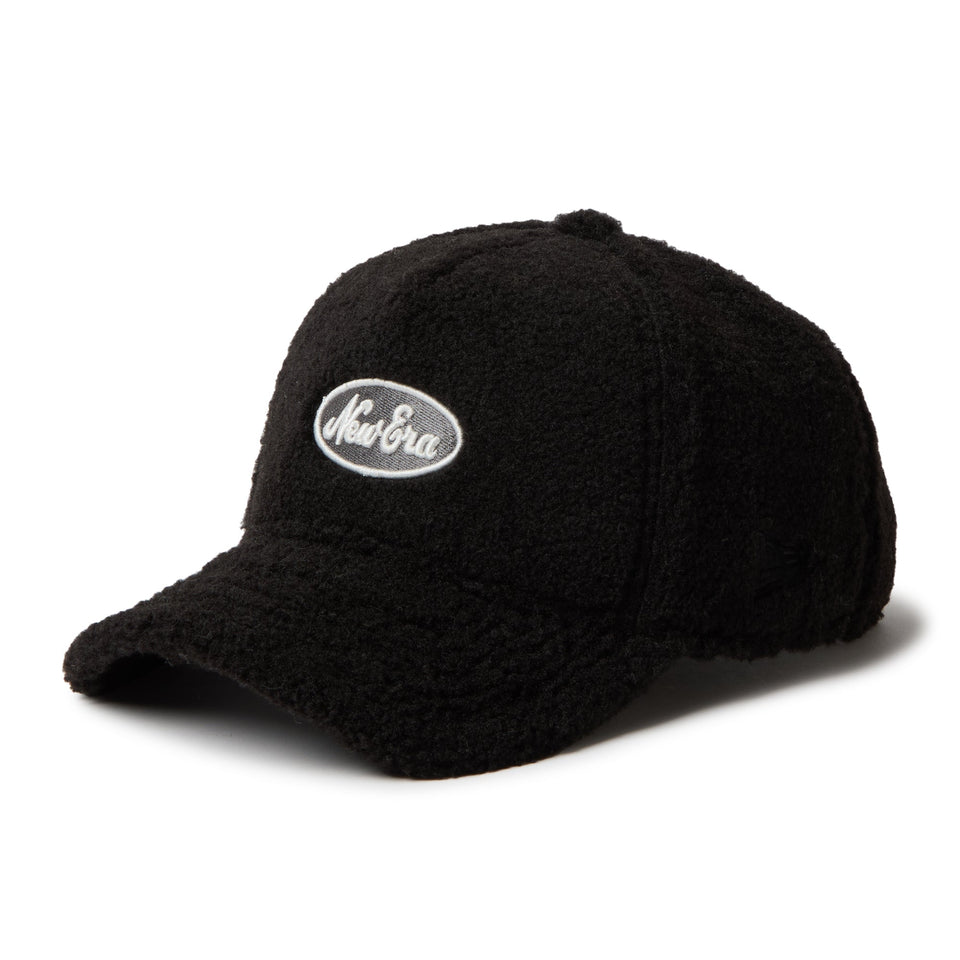 9FORTY A-Frame Boa Logo ボアフリース ブラック | ニューエラ