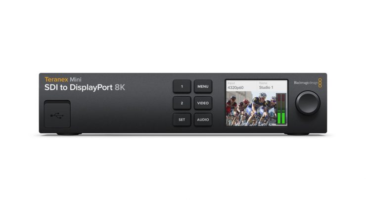 Blackmagic Design Announces New Teranex Mini SDI to DisplayPort 8K