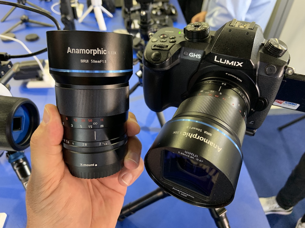 Sirui breaks into lens market with APS-C 50mm f1.8 Anamorphic