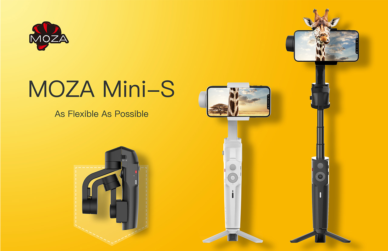 Moza Mini-S 'Simplified' Smartphone Gimbal - CES 2019 - Newsshooter