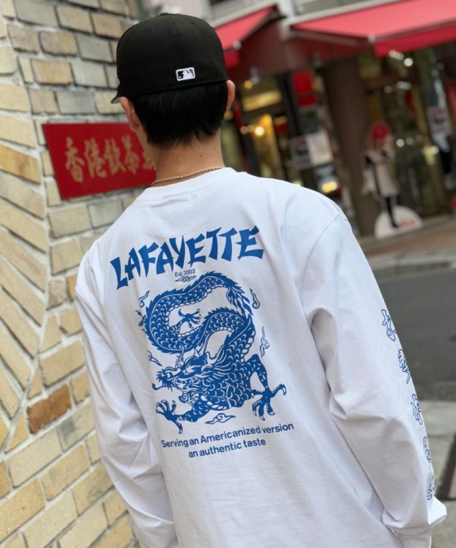 LFYT(ラファイエット)ロングTシャツ WO DRAGON POCKET L/S TEE