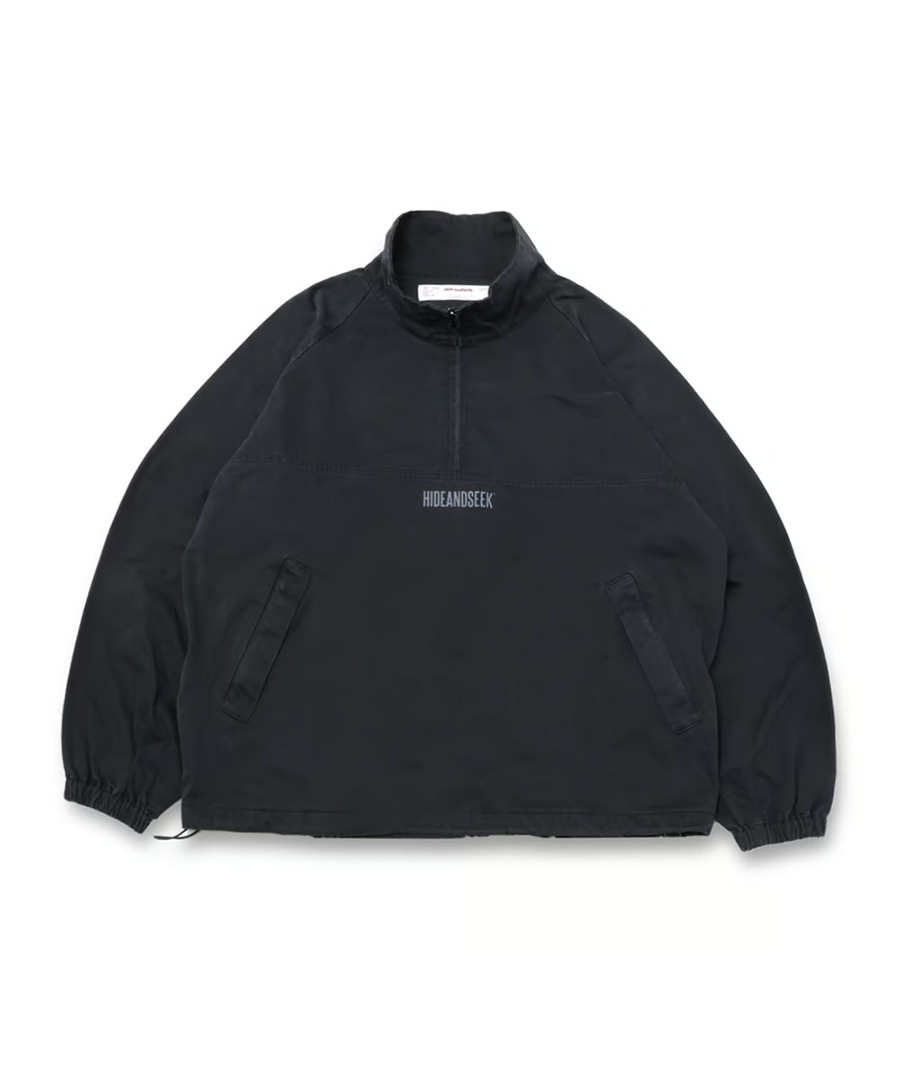 HIDEANDSEEK(ハイドアンドシーク)ジャケット Half Zip Jacket (Pigment