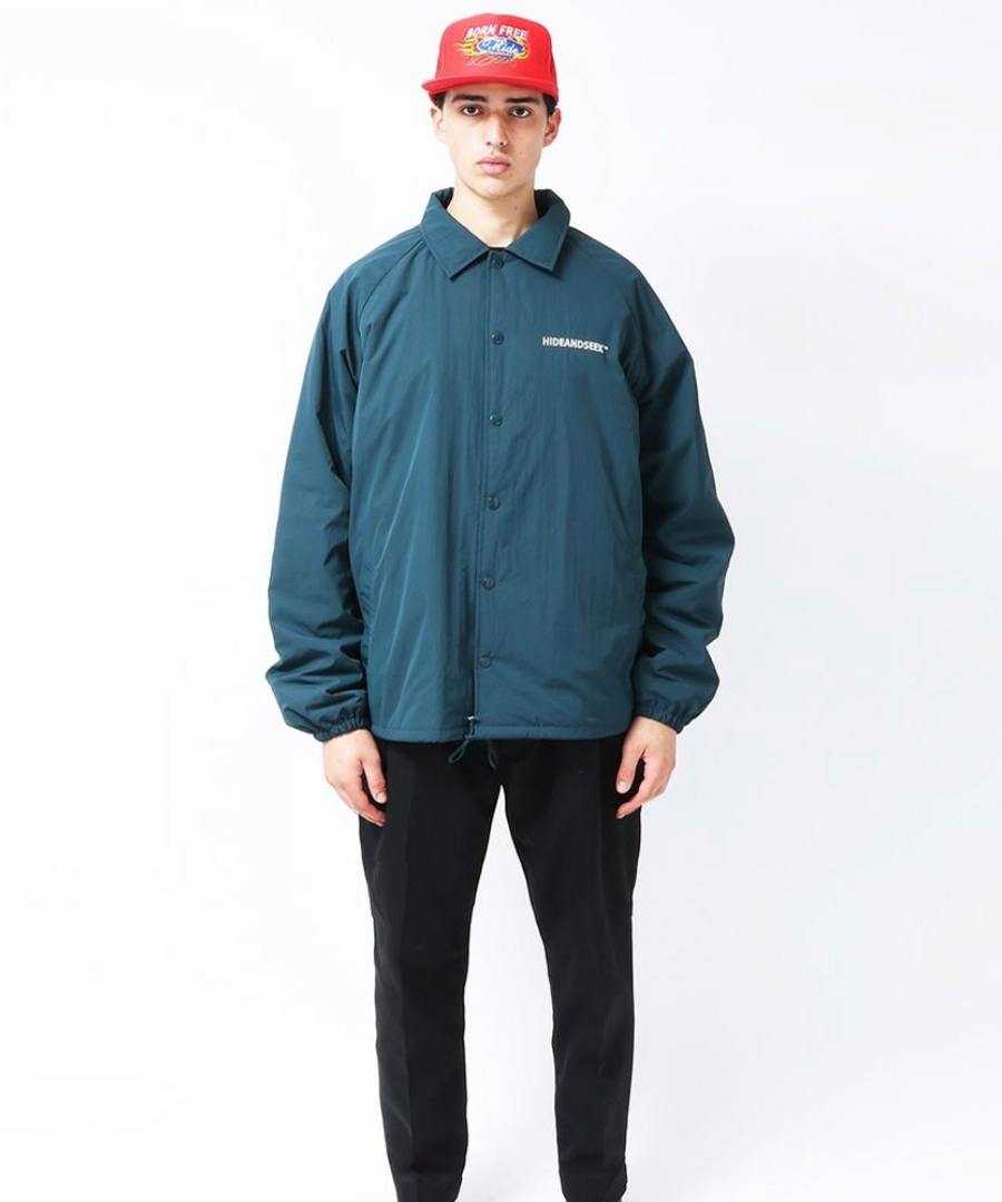 HIDEANDSEEK(ハイドアンドシーク) コーチジャケット Quilted Team