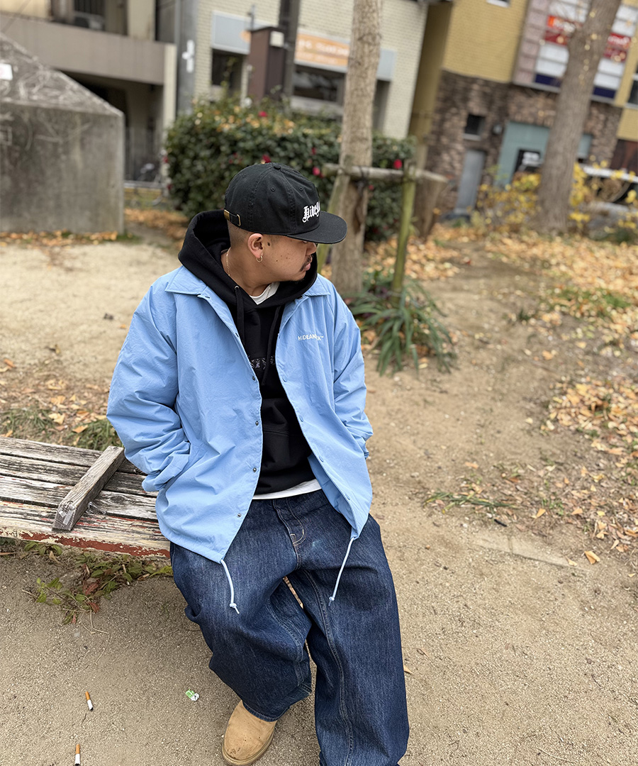 HIDEANDSEEK(ハイドアンドシーク) コーチジャケット Quilted Team