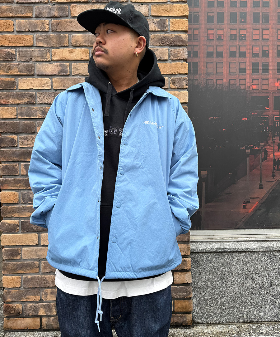 HIDEANDSEEK(ハイドアンドシーク) コーチジャケット Quilted Team