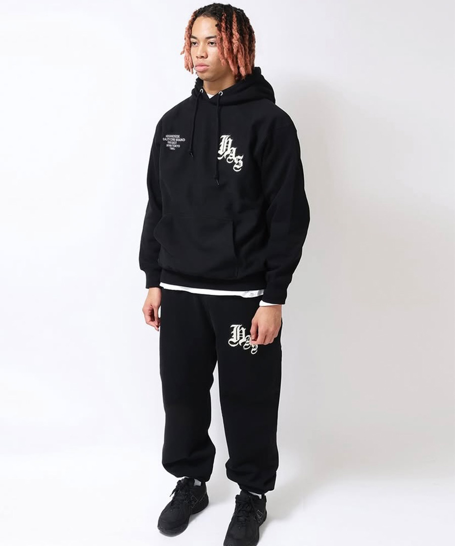 HIDEANDSEEK(ハイドアンドシーク) ジップパーカー HAS Zip Hooded