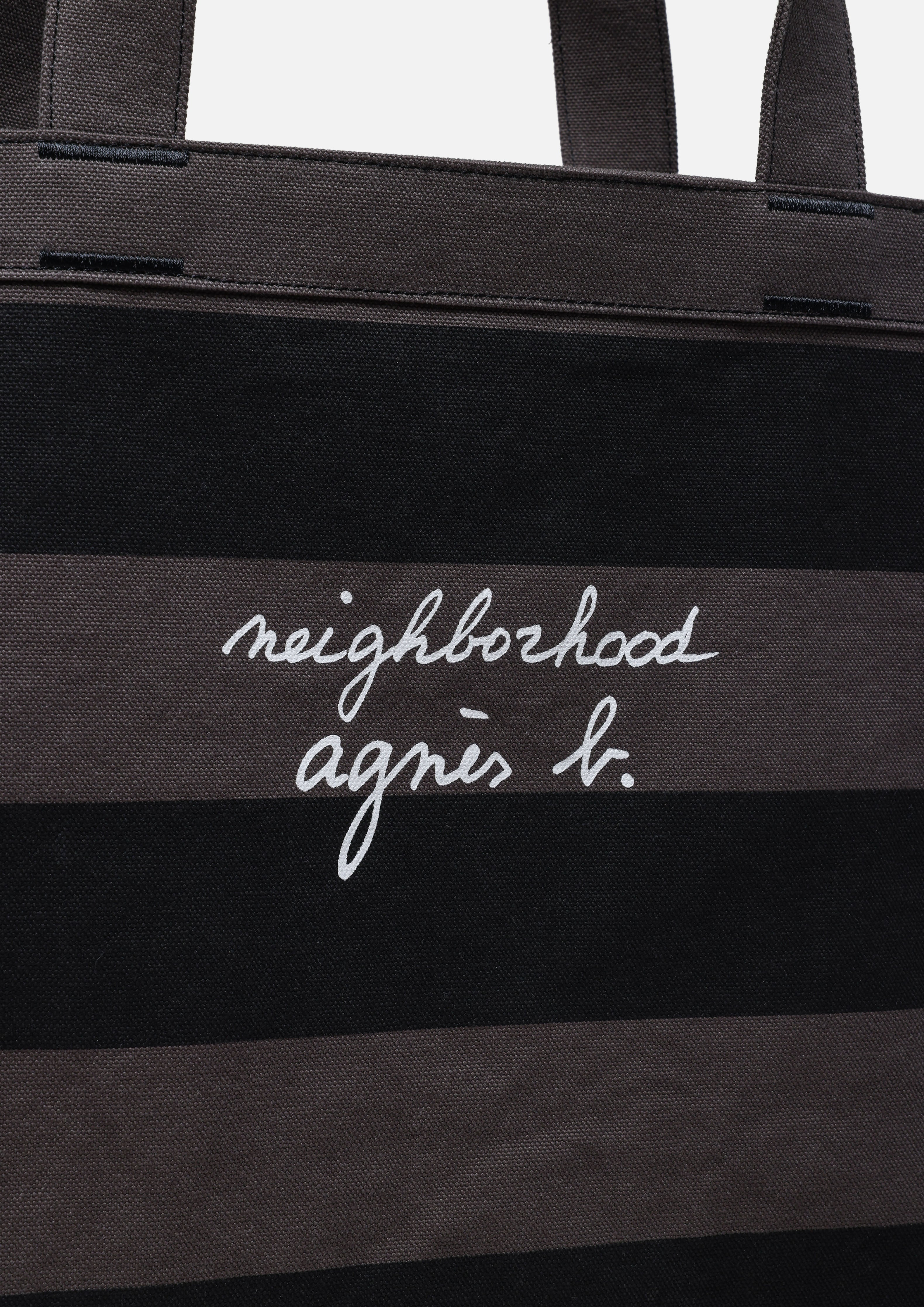NH X AGNES B. . BORDER TOTE BAG